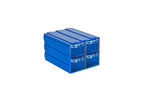 Set 144 (16 Adet) Plastik Çekmeceli Kutu