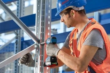 Bosch Professional GDX 18V-200 C 5,0 Ah Çift Akülü Darbeli Somun Sıkma - Kömürsüz Motor