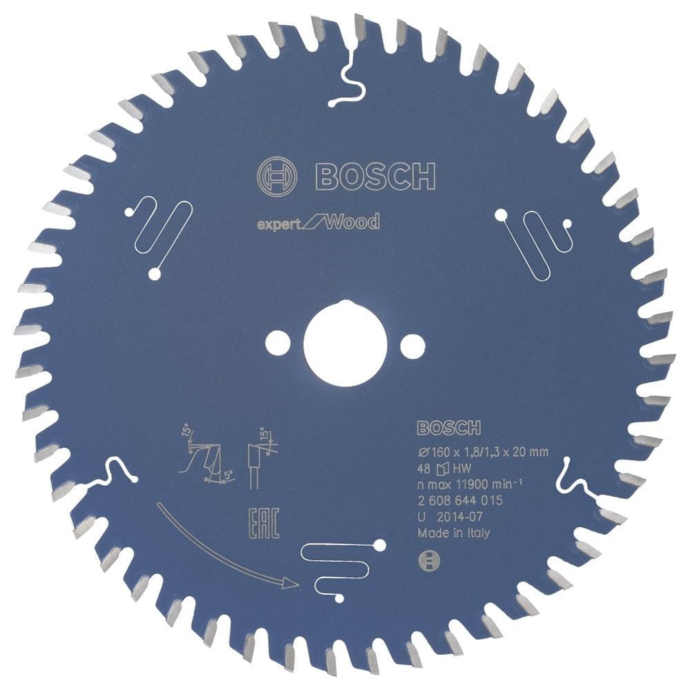 Bosch - Expert Serisi Ahşap için Daire Testere Bıçağı 160*20 mm 48 Diş