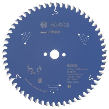 Bosch - Expert Serisi Ahşap için Daire Testere Bıçağı 184*16 mm 56 Diş