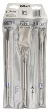 Bosch - LongLife Serisi, SDS-Plus Şaftlı Sivri, Yassı, Fayans Keski Seti