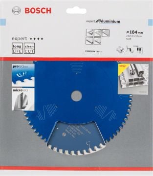 Bosch - Expert Serisi Alüminyum için Daire Testere Bıçağı 184*30 mm 56 Diş