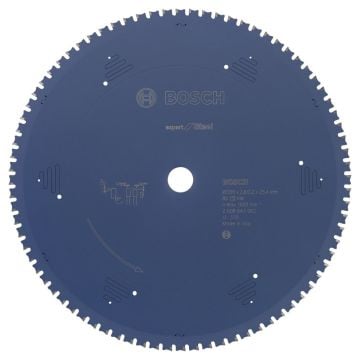 Bosch - Expert Serisi Metal için Daire Testere Bıçağı 355*25,40 mm 80 Diş