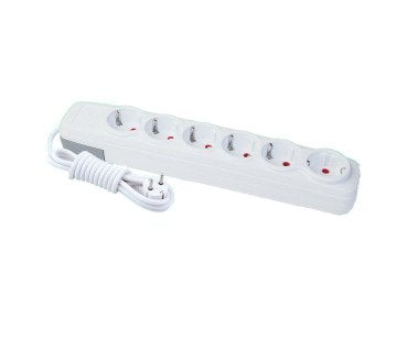 Far 6'lı 5 Metre Topraklı Grup Priz