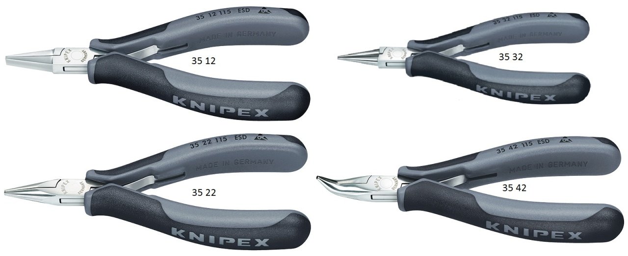 Knipex 35 Elektronikçi Kargaburun - ESD