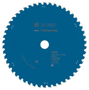 Bosch - Expert Serisi Paslanmaz Çelik için Daire Testere Bıçağı 255*25,4 mm 50 Diş