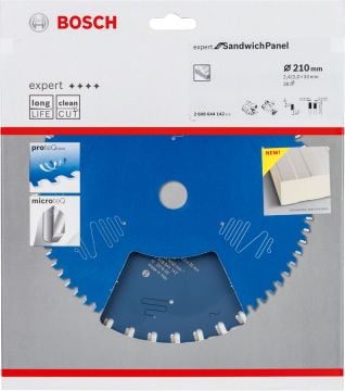 Bosch - Expert Serisi Çelik Levhalı Sandviç Panelleri için Daire Testere Bıçağı 210*30 mm 36 Diş