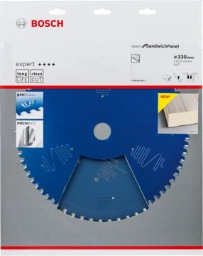 Bosch - Expert Serisi Çelik Levhalı Sandviç Panelleri için Daire Testere Bıçağı 330*30 mm 54 Diş