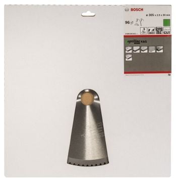 Bosch - Optiline Serisi Ahşap için Daire Testere Bıçağı 305*30 mm 96 Diş