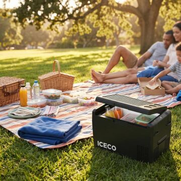 ICECO MCD25B 12/24Volt 25 Litre Kompresörlü Oto Buzdolabı/Dondurucu + Buz Kaseti