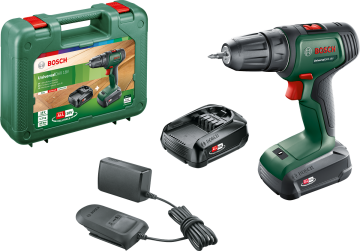 Bosch UniversalDrill 18 (2x 1,5Ah) Çift Akülü