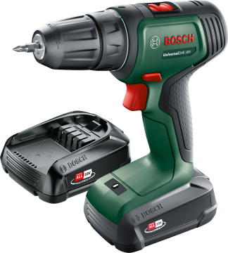 Bosch UniversalDrill 18 (2x 1,5Ah) Çift Akülü