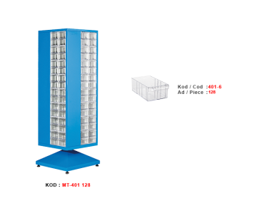 MT-401-128 Döner Çekmeceli Dolap