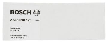 Bosch - Karot Uçları İçin Adaptör SDS-Plus - 1/2'' BSP