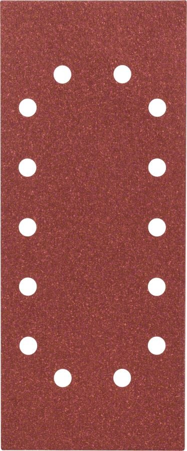 Bosch - Titreşimli Zımpara Kağıdı 10'lu, 115 x 280 mm 80 Kum 14 Delik