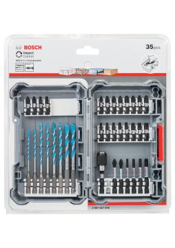 Bosch 35 Parça Vid. ve Mat. Ucu Seti (HEX9)