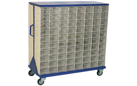 ÇKS-500-401  Çift Yönlü Döner Çekmeceli Stand