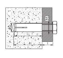 M8*30 Çakmalı Çelik Dübel