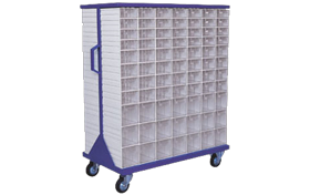 ÇKS-Super Çift Yönlü Döner Çekmeceli Stand