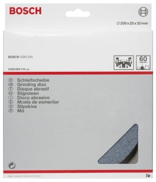 Bosch - 200*25*32 mm GSM 200/D çin 60 Kum Taşlama Taşı