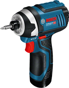 Bosch GDR 12V-105 Akülü 12 Volt 2 Ah Çift Akülü Darbeli Somun Sıkma - Çantalı
