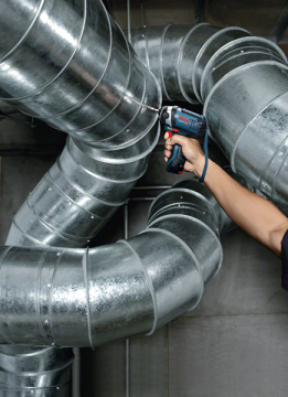 Bosch GDR 12V-105 Akülü 12 Volt 2 Ah Çift Akülü Darbeli Somun Sıkma - Çantalı