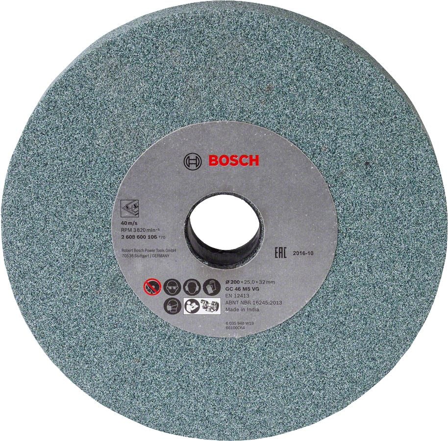 Bosch - 200*25*32 mm GSM 200/D SiC İçin 46 Kum Taşlama Taşı