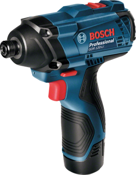 Bosch GDR 120-LI 12 Volt 1,5 Ah Çift Akülü Darbeli Somun Sıkma - Çantalı