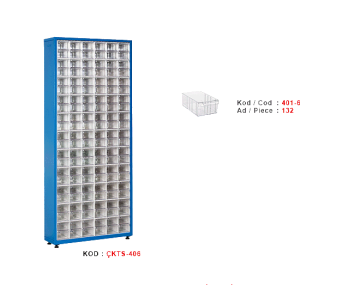 ÇKTS-406 Tek Yönlü Çekmeceli Stand