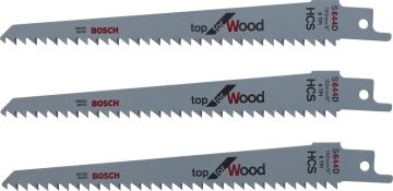 Bosch KEO 3'lü Ahsap bıçak seti