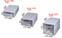 ÇKTS-Super 4 Tek Yönlü Çekmeceli Stand