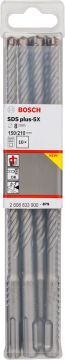Bosch - SDS-Plus-5X Serisi Kırıcı Delici Matkap Ucu 8*210 mm 10'lu