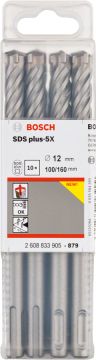 Bosch - SDS-Plus-5X Serisi Kırıcı Delici Matkap Ucu 12*160 mm 10'lu