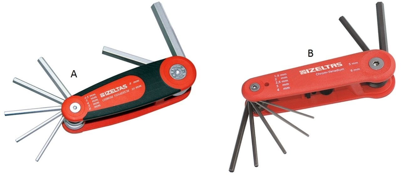 İZELTAŞ 4912 Kaset Allen Anahtar Takımı - 7 Parça (MM)