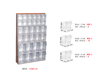 Hobi-30 Çekmeceli Stand