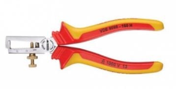 GEDORE VDE 8098 H - VDE Kablo Sıyırma Pensesi Koruyucu İzoleli