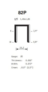 OMER 82 P Plastik  Zımba Tabancası