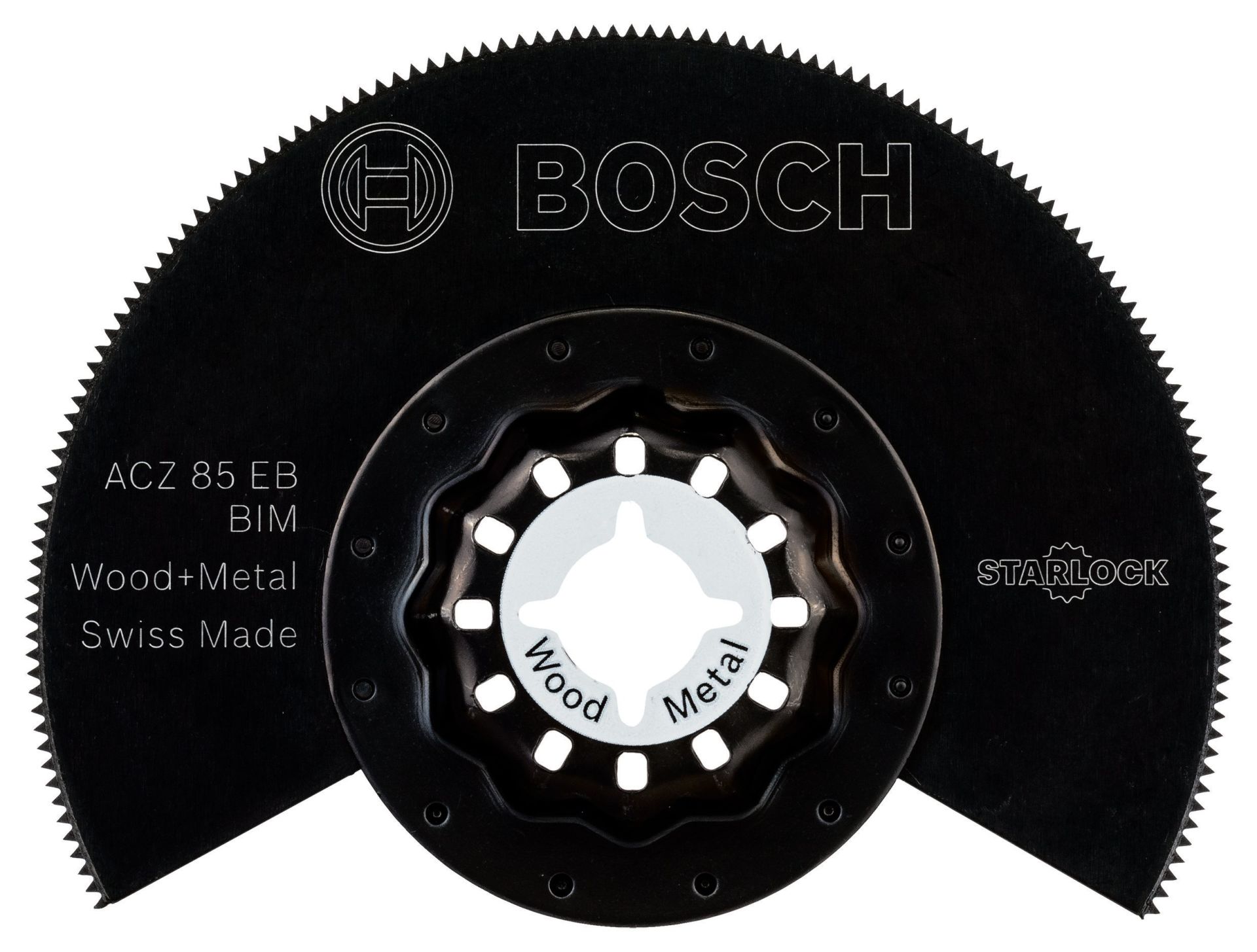 Bosch - Starlock - ACZ 85 EB - BIM Ahşap ve Metal İçin Segman Testere Bıçağı, Bombeli 1'li