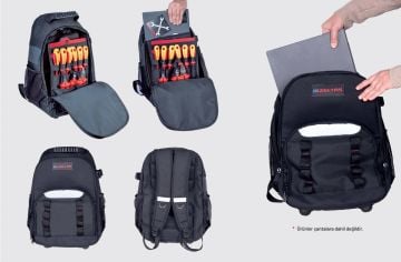 İZELTAŞ Bez Sırt Tipi Alet Takım Çantası