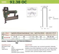 OMER 92.38 OC Kasa Tabancası(İçten Kıvırmalı)