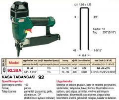 OMER 92.38 A Kasa Tabancası