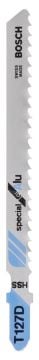 Bosch - Aluminyum İçin T 127 D Dekupaj Testeresi Bıçağı - 100'Lü Paket