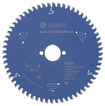 Bosch - Expert Serisi Lamine Panel için Daire Testere Bıçağı 190*30 mm 60 Diş