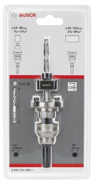 Bosch - Altıgen Şaftlı Q-Lock (Hızlı Kilitleme) Adaptörü, 14-210 mm Pançlar için