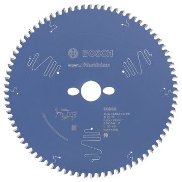 Bosch - Expert Serisi Alüminyum için Daire Testere Bıçağı 260*30 mm 80 Diş