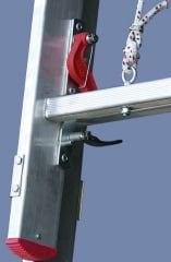 İpli Makaralı Alüminyum Kilit Sistemli Sürgülü Merdiven (3 Parça)