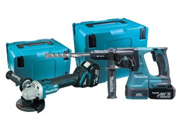 Makita DLX2156TJ1 18V 5.0 AH Akülü Set