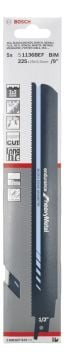 Bosch - Endurance Serisi Ağır Metal için Panter Testere Bıçağı S 1136 BEF -5'li
