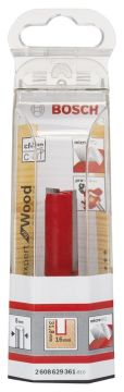 Bosch - Expert Serisi Ahşap İçin Çift Oluklu, Sert Metal Düz Freze Ucu 8*16*66 mm