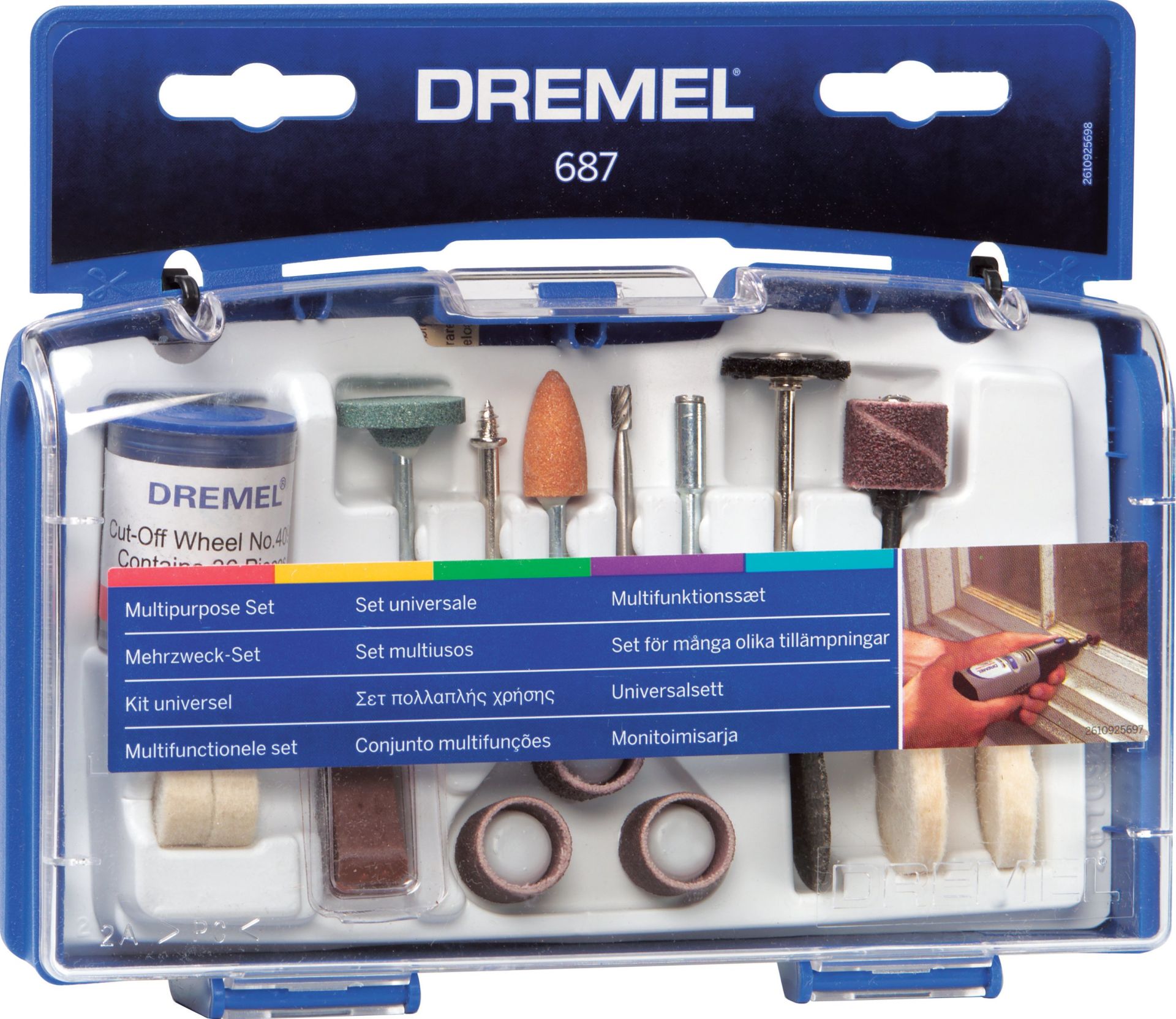 DREMEL 52 Karışık Çok Amaçlı Set 687